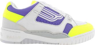 Bally Kuba White Lambskin Sneakers