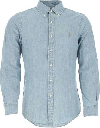 Polo Ralph Lauren Denim Overhemd - Heren - Spijkeroverhemden - Blauw - XL - Denim - Overhemden