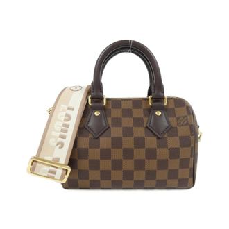 Louis Vuitton Damier Beige Ebene Coated Canvas Boston Bag (Pre-Owned)