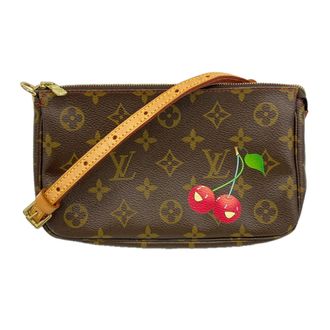 Louis Vuitton Brown Pouch (Pre-Owned)
