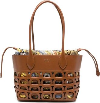 Ferragamo Tassen, Dames, Bruin, ONE Size, Leer, Schoudertassen