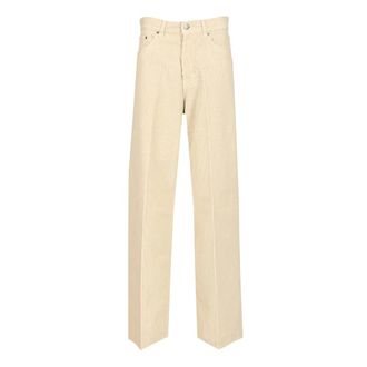 Haikure Bethany Velvet Trousers - female - Haikure - Straight Trousers - Beige - W27 - Trousers