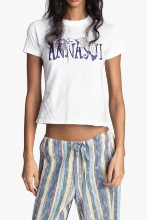 Anna Sui Sleeping Beauty T-Shirt in White at Nordstrom, Size X-Large