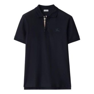 Burberry 26 Cotton Polo Shirt Coal Blue 80991651