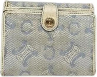 Celine Pre-owned Leather Wallet - Dames - Vintage Accessoires - Veelkleurig - ONE Size - Leer - Vintage