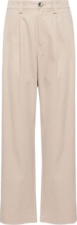 Sease cotton wide-leg trousers - men - Cotton - M - Neutrals