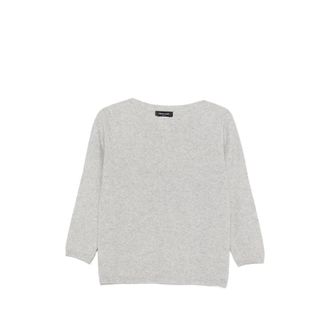 Fabiana Filippi Boat-neck Three-quarter-sleeve Sweater