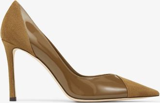 Jimmy Choo London Cass 95 Pointed-Toe Pumps, Brand Size 35 ( US Size 5 )