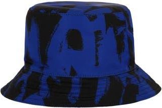 Alexander McQueen Graffiti Logo Bucket Hat in Royal Black at Nordstrom Rack, Size Small