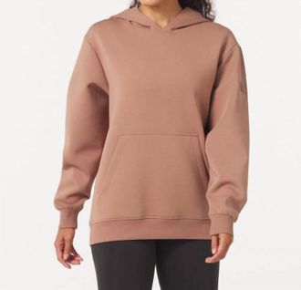 Glyder Womens Boundless Hoodie In Mocha