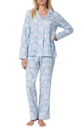 Bedhead Pajamas Print Stretch Cotton Pajamas in Minuet Toile at Nordstrom, Size Xx-Small