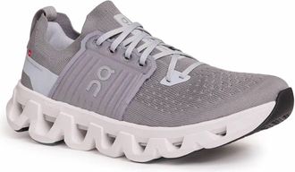 On Mens Cloudswift 4 Shoes In Alloy Glacier