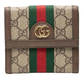 Gucci Pre-owned Wallets, female, Multicolor, Size: ONE SIZE Pre-owned Ophidia Wallet