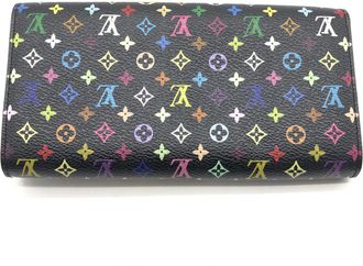 Louis Vuitton Multicolore Monogram Pattern Coated Canvas Sarah Womens Wallet (Pre-Owned)