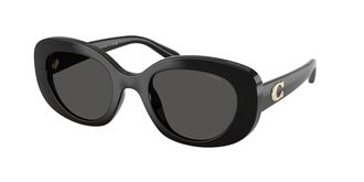 Coach HC8463U CFU08 500287 Womens Sunglasses Black Size 51