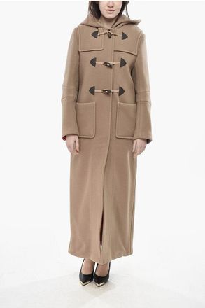Prada Wool Coat With Toggles And Hood size 42