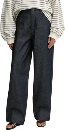 Rotate Wide Leg Jeans - Dames - Loose Fit Jeans - Blauw - W27 - Katoen - Jeans