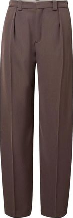 Drykorn Aduct 10 Wijde Broek - Dames - Wijde Broeken - Bruin - W31 L34 - Leer - Broeken