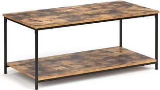 Vicco Mesa De Centro Fyrk, Madera Antigua, 108 X 52 Cm, Vicco