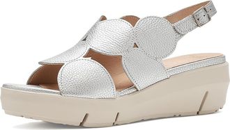 Wonders D-8210 Womens Wedge Shoes Max Plata : 7.5 M, Leather