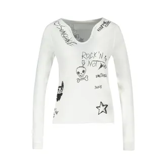 Zadig&Voltaire Dames, Tops, Wit, Maat: S Katoen