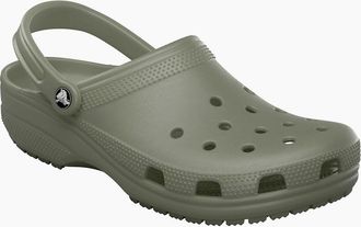 Crocs Mens Crocs Classic Clog Thermoplastic Mens Field Green Clogs - Size: UK 9 / eu 43-44 / us m10w12