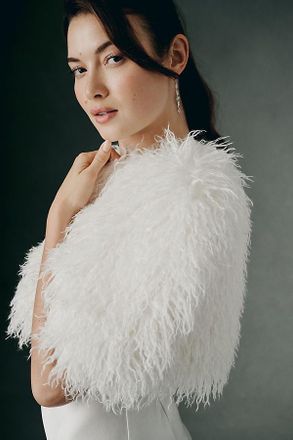 Elliatt Becca Faux Fur Shrug