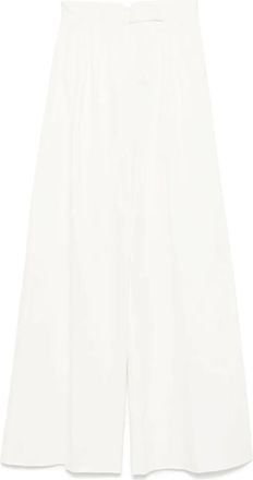 Max Mara Pantaloni Chenzia - Bianco