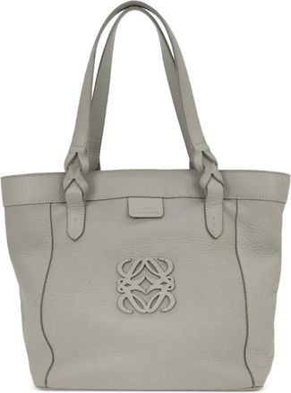 Loewe 2013 Fusta leather tote bag - Grey