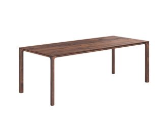 Schubiger M&ouml;bel Esstisch Linja Nussbaum