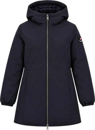 Canadian Shari Long Jacket - - Jackets - Donna - Blu - L
