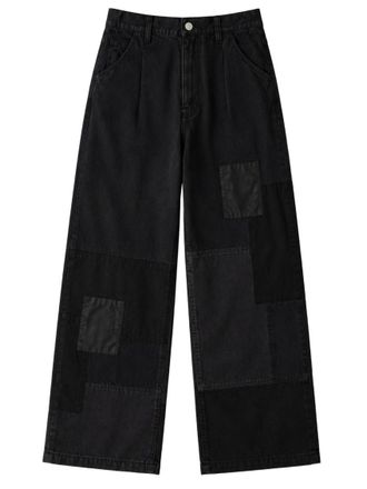 Comme Des Gar&ccedil;ons Black Relaxed Trousers