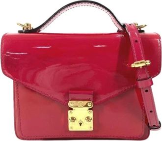 Louis Vuitton Pre-owned Handbags, female, Pink, Size: ONE SIZE Pre-owned Monceau BB Handbag