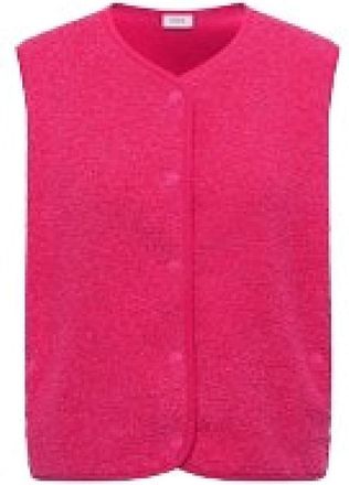 Cecil Vest met wol-effect - Dames - Jassen - Roze - Maat: 2XL Wol