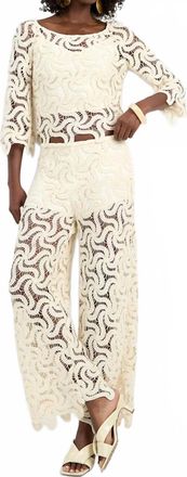 Trina Turk Helen 2 Top In Bonita Beige