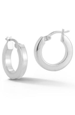 Glaze Jewelry Tube Hoop Earrings in Silver at Nordstrom Rack