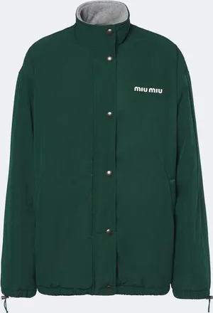 Miu Miu Logo technical jacket