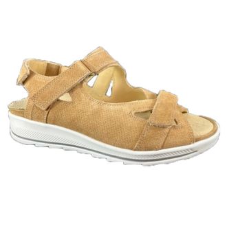 Durea Schoenen, Dames, Bruin, 40 EU, Platte sandalen voor vrouwen