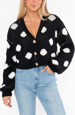 Show me your Mumu Clemmie Cardigan In Polka Dot Knit