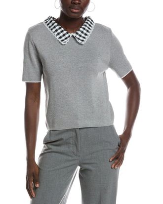 Nanette Lepore Collared Top