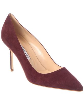 Manolo Blahnik BB 90 Suede Pump