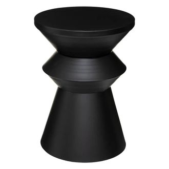 Atmosphera Atmosphera - Mesa De Centro &laquo;sohan&raquo; - Metal - Negro D43 Cm Cr&eacute;ateur DInt&eacute;rieur