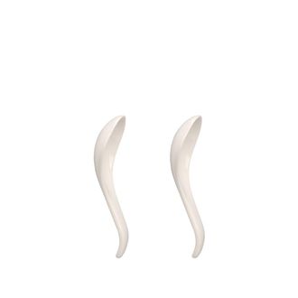 Villeroy & Boch Soup Passion Asia Spoon Pair in White at Nordstrom