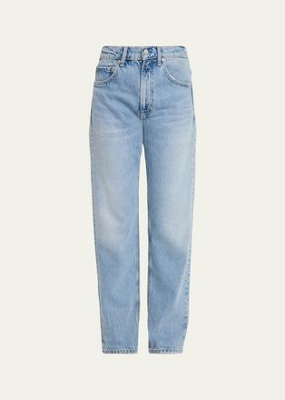 Guest In Residence Everyday Mid-Rise Straight-Leg Jeans