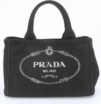 Prada Black Handbag Shoulder Bag Tote Bag (Pre-Owned)