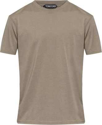 Tom Ford Heren, Tops, Groen, Maat: XL Katoen