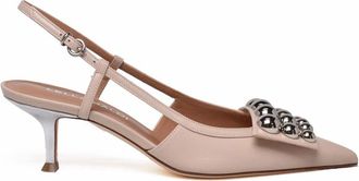 Lella Baldi Multicolor Leather Chanel Pump