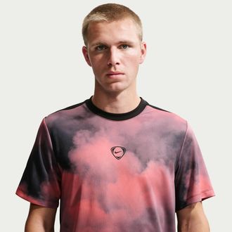 Nike Mens Academy+ Dri-FIT Short-Sleeve Soccer Top in Pink | IF2549-804