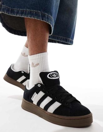 adidas Originals Campus 00 - Sneakers nere a coste-Nero