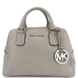 Michael Kors Pre-owned Handbags, female, Gray, Size: ONE SIZE Pre-owned Leather handbags